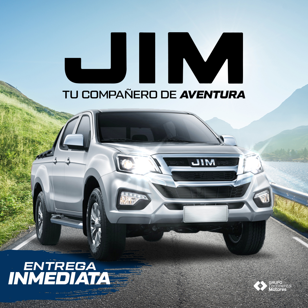 Conquista nuevos destinos con tu pick-up JIM