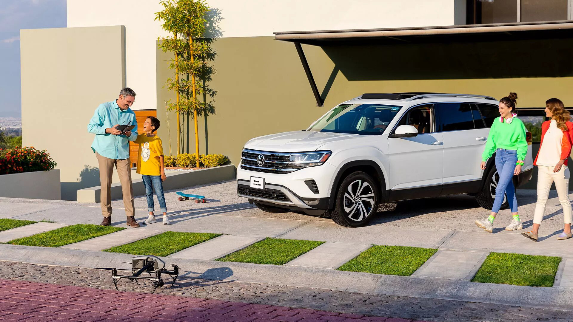 volkswagen teramont familia espacio diseño seguridad