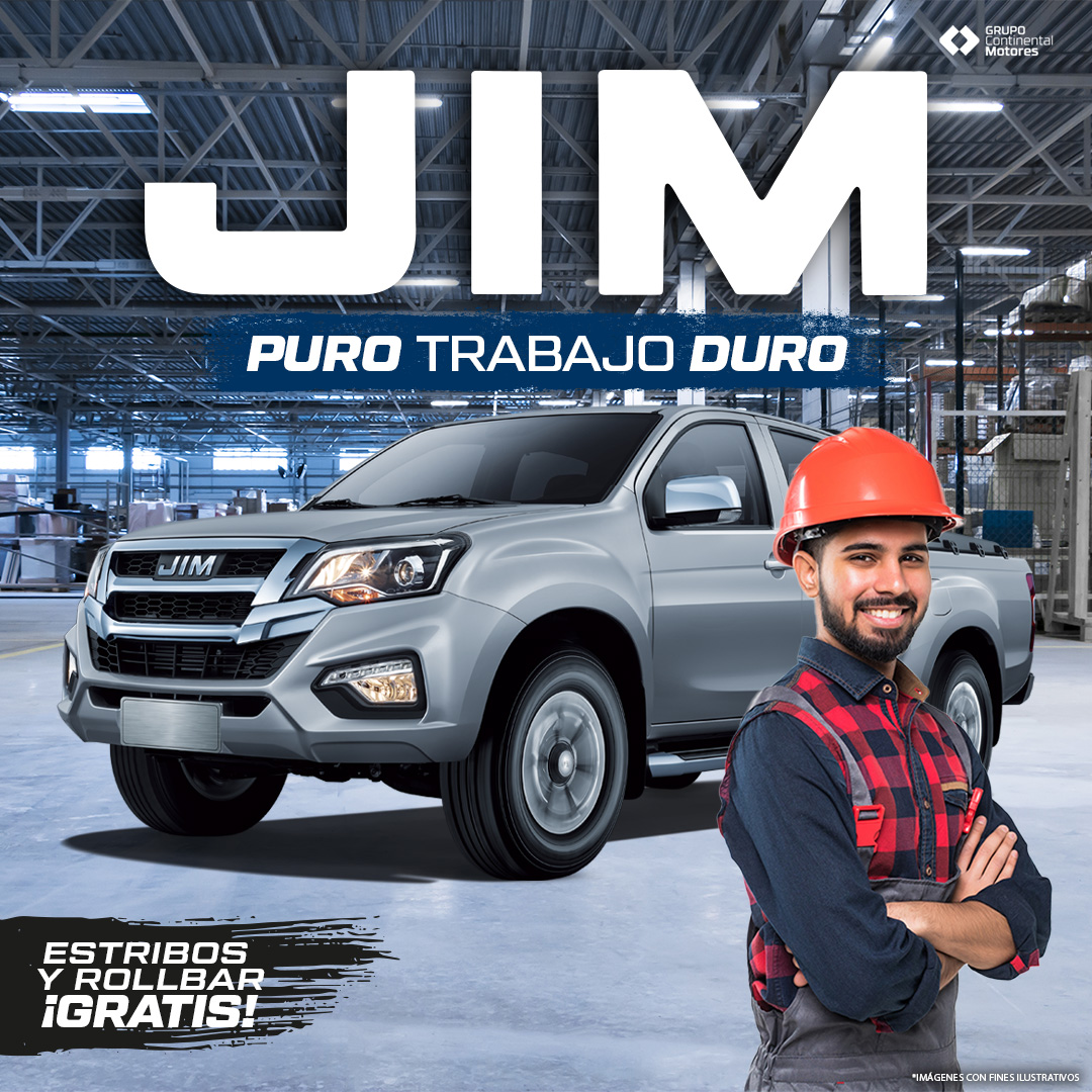 JIM un pick-up de alto rendimiento